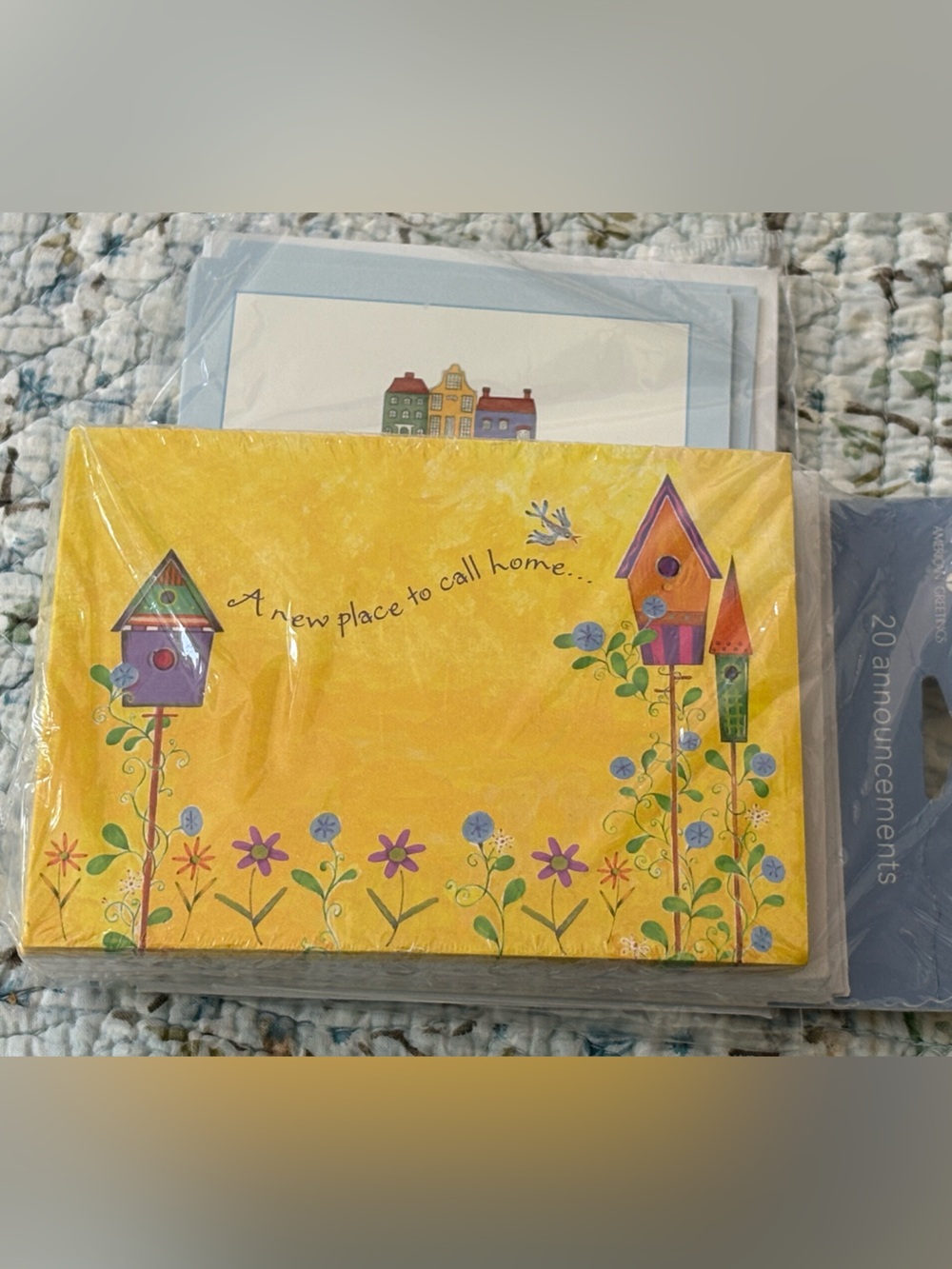 FREE Moving Announcements Cards, 28 Cards, Change Of Address, With $15 Purchase!